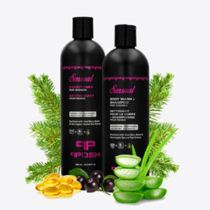 POSH SENSUAL - Body Wash + Shampoo & Conditioner Set for Women